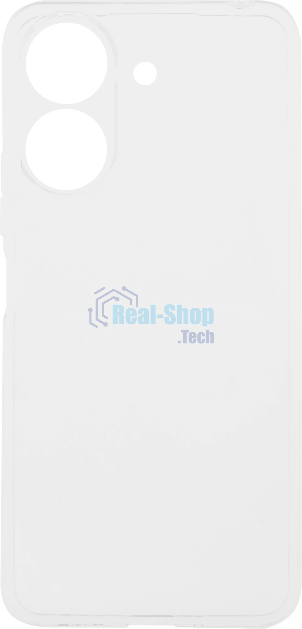 Чехол (клип-кейс) BoraSCO для Xiaomi Redmi 13C Silicone Case прозрачный (72840)