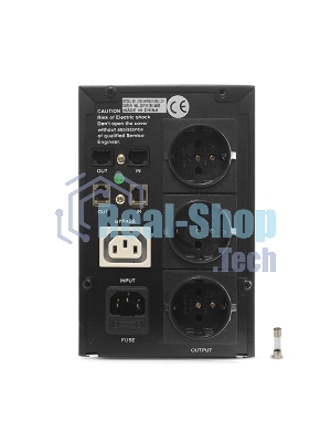 Источник бесперебойного питания CROWN Line Intractive CMU-SP800EURO USB 800VA\480W, корпус металл, 1x12V/9AH, розетки 4*EURO+1*IEC bybass, трансформатор AVR 140-290V, cъемный кабель 1.2 м, порт RJ11/45, порт USB, защита: от перегрузки, от КЗ, от скачков напряжения