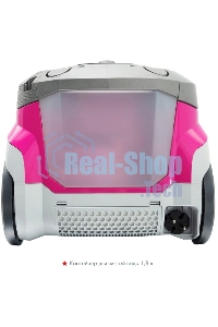 Моющий пылесос Thomas ALLERGY&FAMILY розовый/серый, 325/1700 Вт, уборка влажная/сухая/сбор жидкости, пылесборник мешок/контейнер 6 л