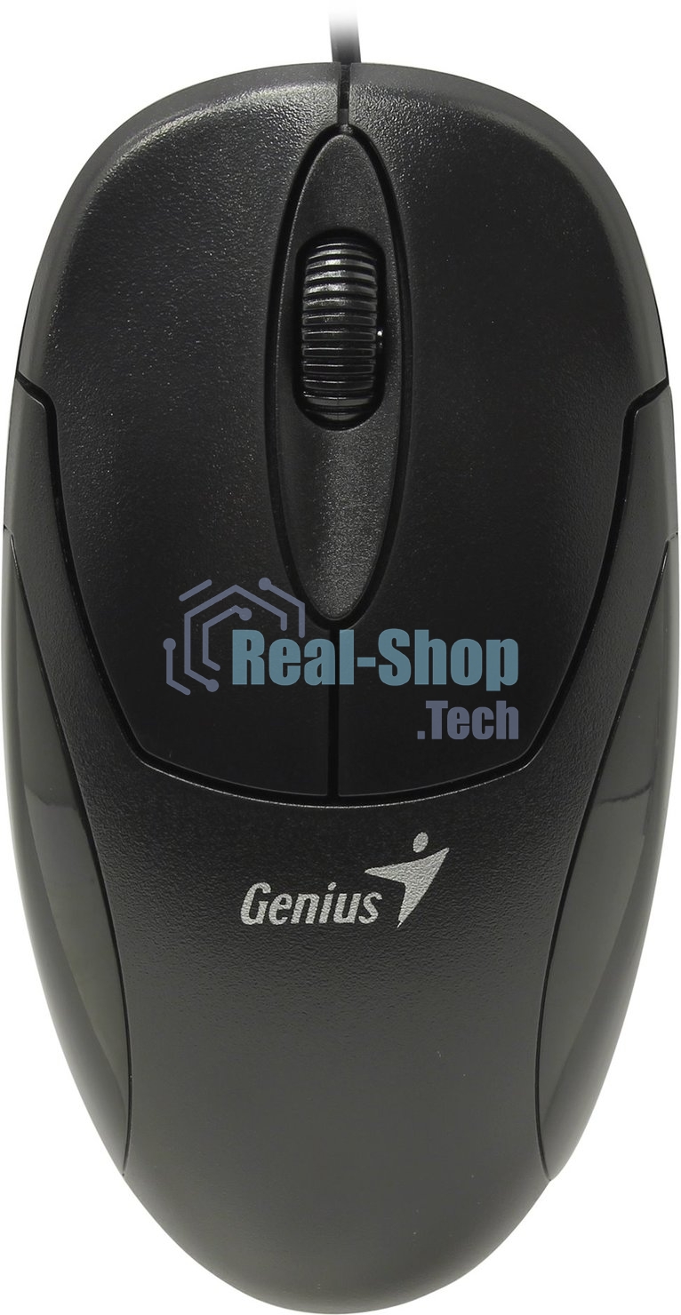 Мышь проводная Genius XScroll V3 черный, 1000 dpi, USB, кнопки - 3