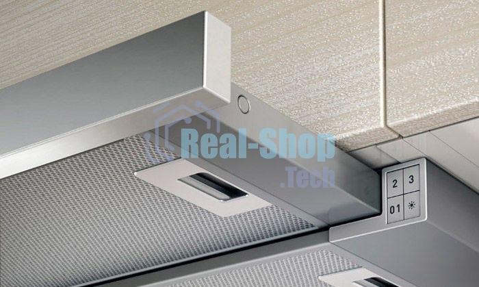 Вытяжка встраиваемая Jet Air Aurora LX/GRX/F/90 серебристый управление: кнопочное (1 мотор)