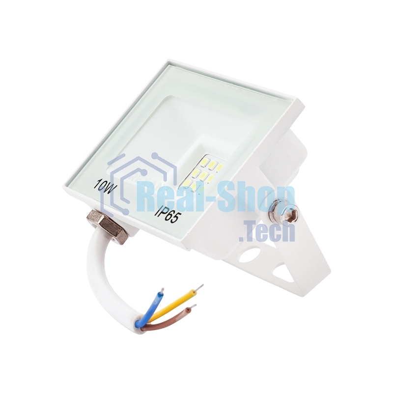 Прожектор Rexant СДО 10 Вт 800 Лм 5000 K белый корпус