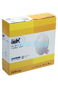 Светильник светодиодный ДПБ 1002 18Вт 4000К IP20 круг бел. ИЭК LDPB0-1002-18-4000-K01