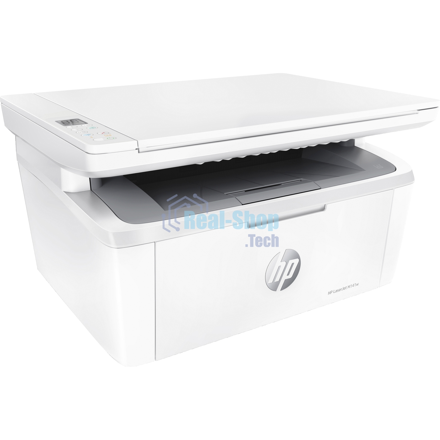 МФУ лазерное HP LaserJet M141w (7MD74A), A4, ч/б, печ. до 20 стр/мин., 600x600dpi, USB, Wi-Fi, Air Print, Mopria