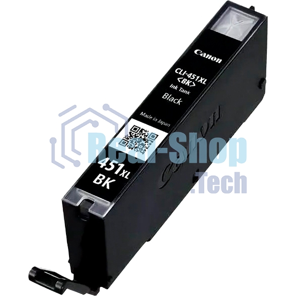 Картридж струйный CLI-451XLBK (6472B001) для Canon PIXMA iP7240, MG5440, 6340, Черный, 4425стр.