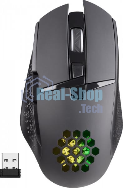 Мышь беспроводная Defender Glory GM-514 черный, 3200 dpi, радиоканал, USB, кнопки - 7