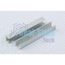 Скобы Gross 10 мм, для мебельного степлера, усиленные, тип 53, 1000 шт.