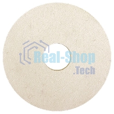 Круг Matrix полировальный из натурального войлока, 125x20x32 мм