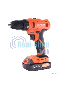 Дрель-шуруповерт аккумуляторная Patriot BR 117Li THE ONE, Аккумуляторная, 12В, 2 АКБ, Кейс
