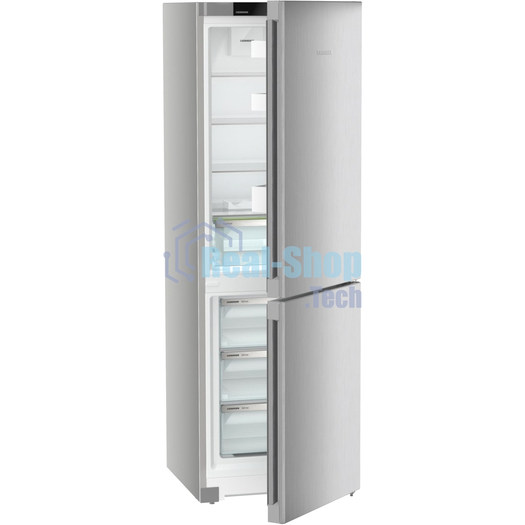 Холодильник Liebherr CNsff 5203-22 001 серебристый двухкамерный 225/94 л морозилка снизу, No Frost