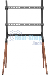 Подставка для телевизора Cactus CS-ST1247BKWN черный/орех 49