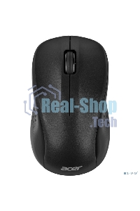 Мышь беспроводная Acer OMR302 черный, 1200 dpi, радиоканал, USB, кнопки - 3