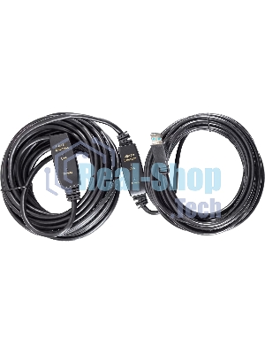 Кабель-адаптер USB3.0-repeater, удлинительный активный Am-->Af 15м QUST/qust
