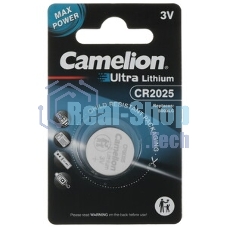 Элемент питания литиевый Camelion CR CR2025 BL-1 (блист.1шт)
