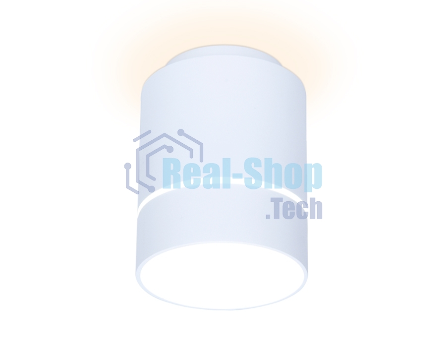 Светильник Ambrella light TN256 WH/S белый/песок LED 4200K 7W D80*135