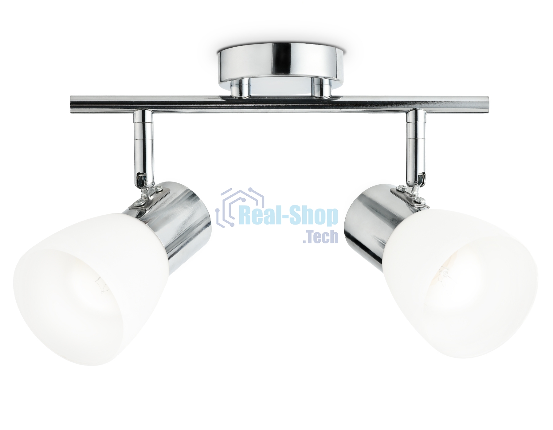Светильник Ambrella light TR3963/2 CH/FR хром/белый матовый E27*2 max 40W 200*105*200