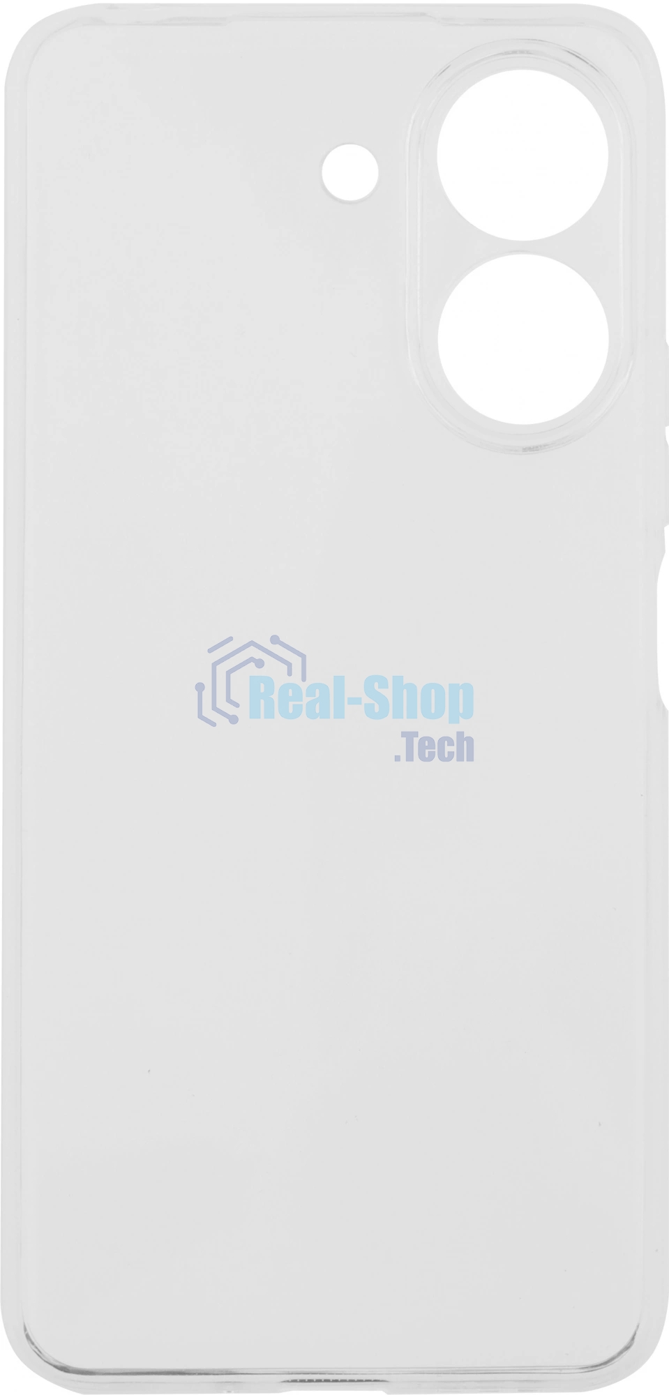 Чехол (клип-кейс) BoraSCO для Xiaomi Redmi 13C Silicone Case прозрачный (72840)