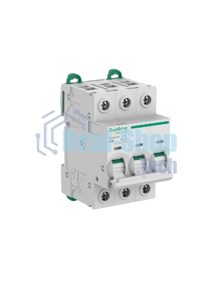 Автоматический выключатель Systeme Electric S9F22320 Systeme9 C 20A 3P 6kA 400В