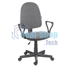 Кресло компьютерное OLSS ПРЕСТИЖ серый В-3 Крестовина: 
