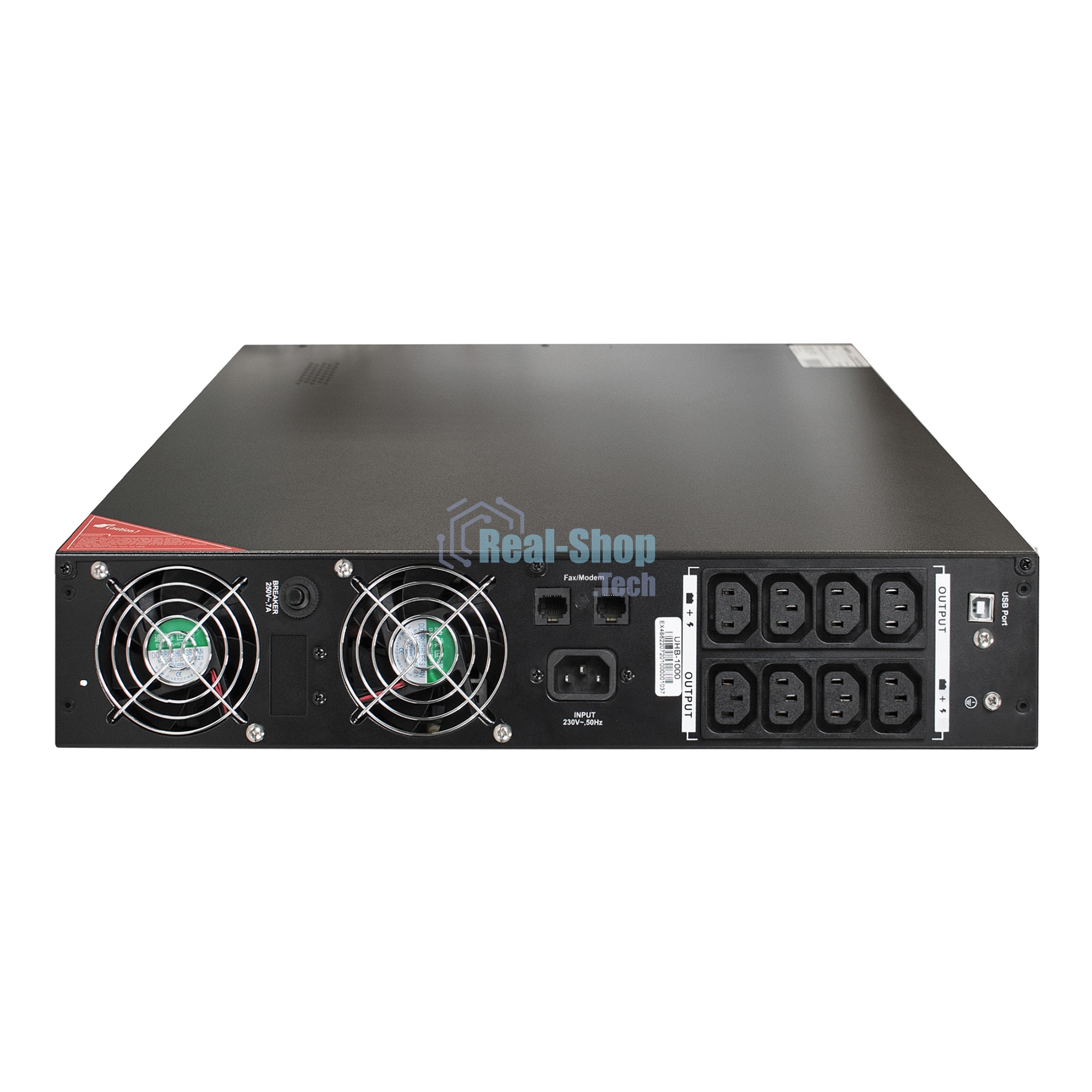 Источник бесперебойного питания Pure Sine Wave ExeGate SinePower UHB-1000.LCD.AVR.C13.RJ.USB.2U 1000VA/800W,8*C13,RM/Tower