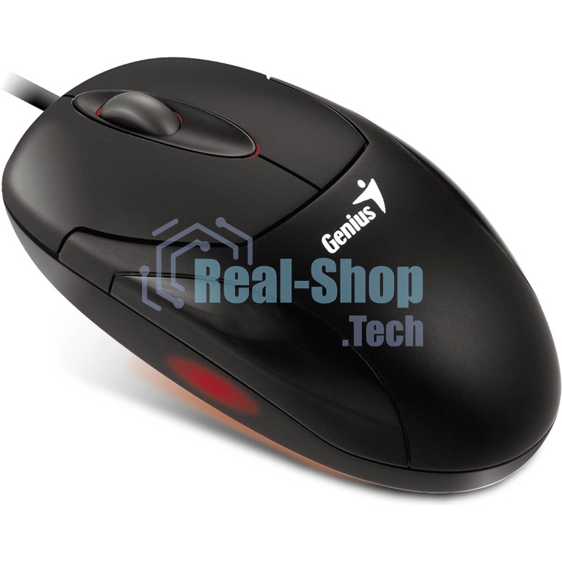 Мышь проводная Genius XScroll V3 черный, 1000 dpi, USB, кнопки - 3