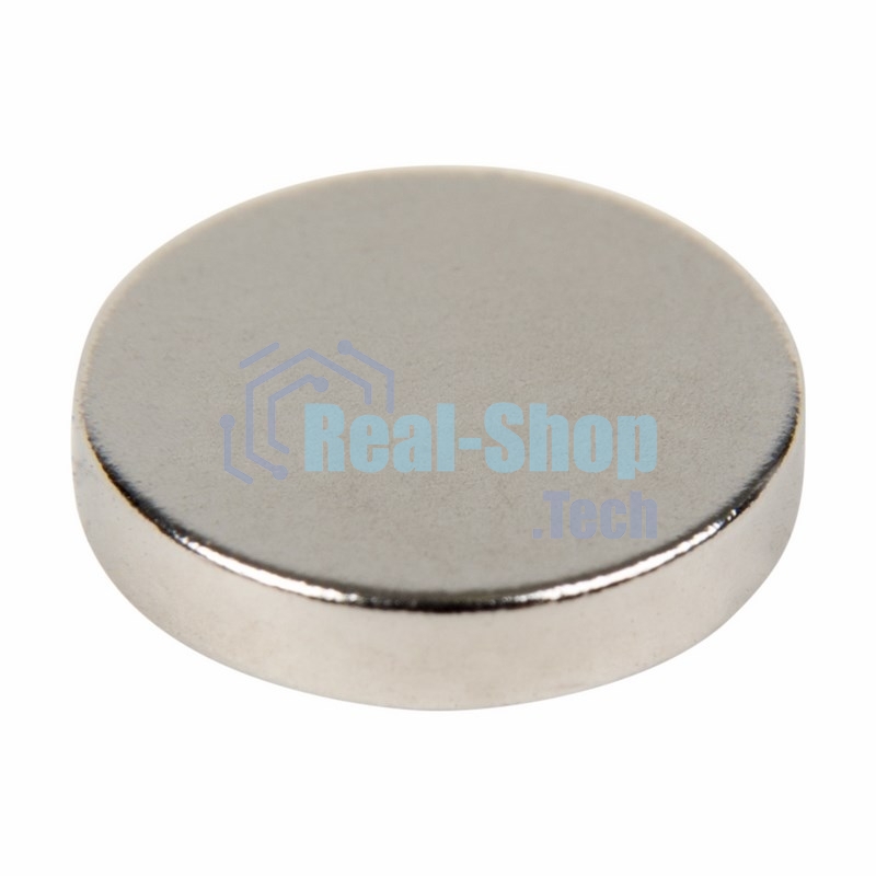 Неодимовый магнит диск Rexant 10х2мм сцепление 1 кг (упаковка 14 шт)