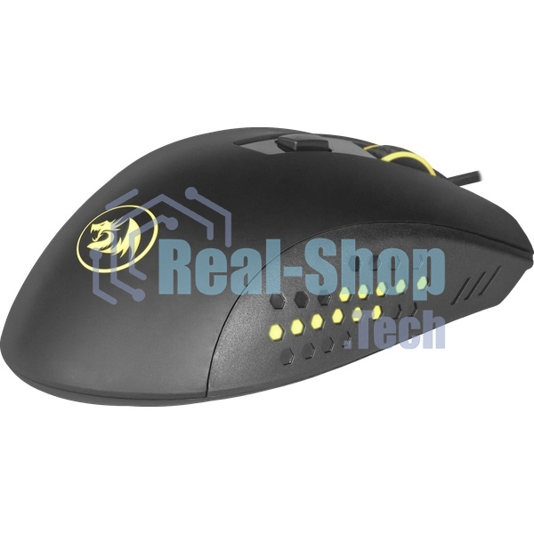 Мышь проводная Redragon Gainer черный, 3200 dpi, USB, кнопки - 6