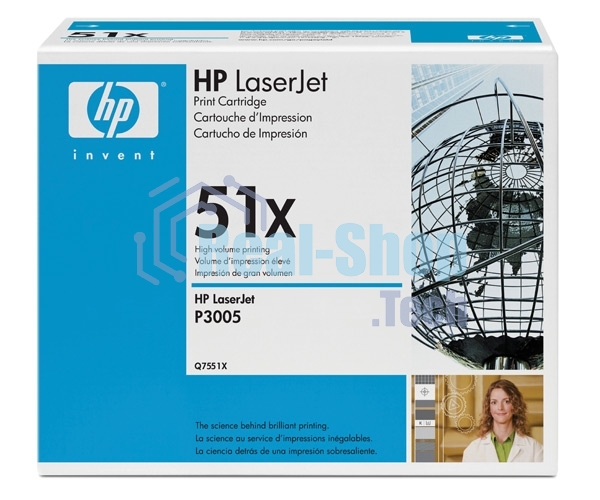 Картридж лазерный HP Q7551XD черный двойная упаковка для LaserJet P3005/M3027mfp/M3035mfp 2 x 13000 стр.