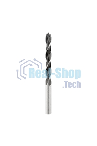 Сверло по дереву Kranz 8х115 мм, цилиндрический хвостовик