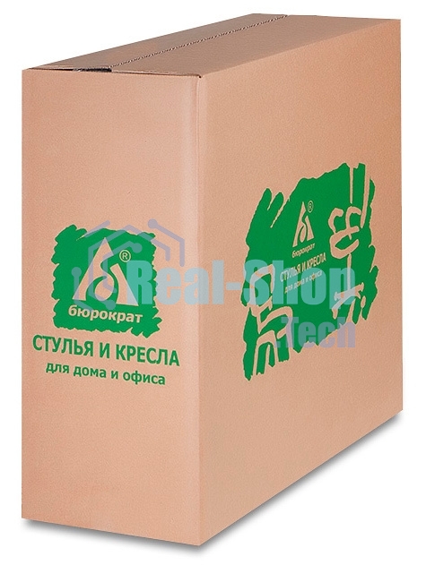 Кресло детское Бюрократ KD-4 синий космопузики крестовина пластик