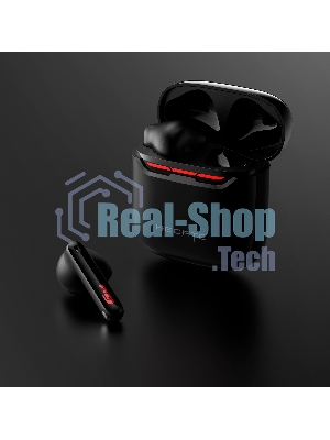 Наушники TWS Edifier Hecate GM3 Plus черный, вкладыши, Bluetooth, до 5.5 ч