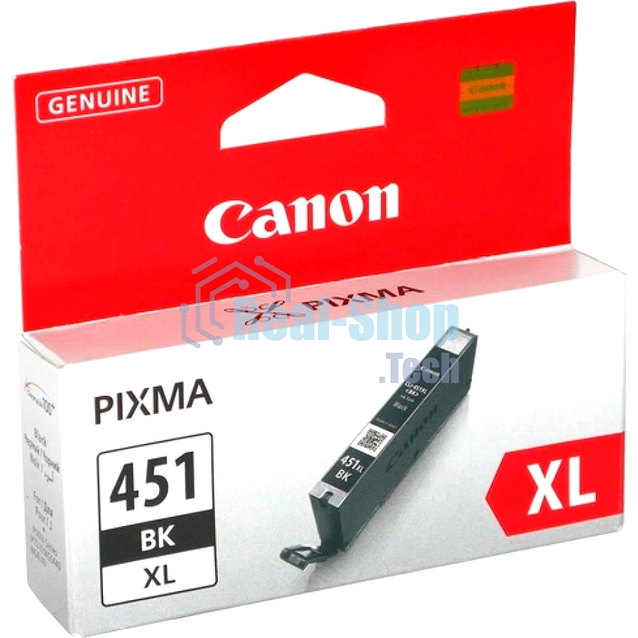 Картридж струйный CLI-451XLBK (6472B001) для Canon PIXMA iP7240, MG5440, 6340, Черный, 4425стр.