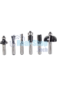 Набор фрез по дереву 6шт.(хвостовик 8мм)