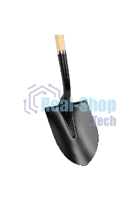 Лопата штыковая амер. типа, 215х285х1500 мм, деревянный лакированный черенок, LUXE Palisad