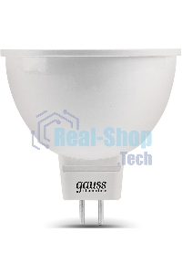 Лампа светодиодная Gauss LED Elementary MR16 GU5.3 7W 530lm 3000K 1/10/100 0