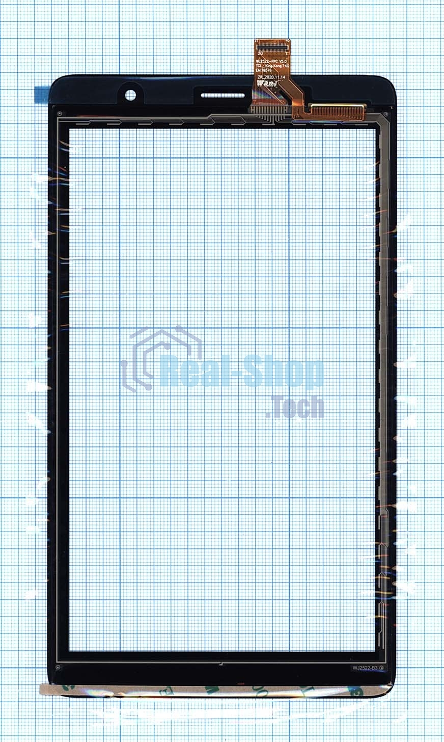 Сенсорное стекло (тачскрин) для Alcatel 9013x черное