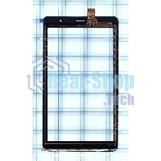 Сенсорное стекло (тачскрин) для Alcatel 9013x черное