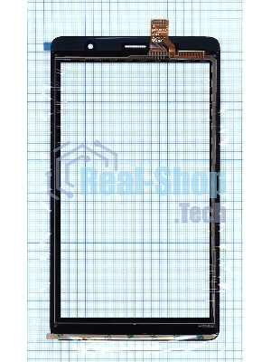 Сенсорное стекло (тачскрин) для Alcatel 9013x черное