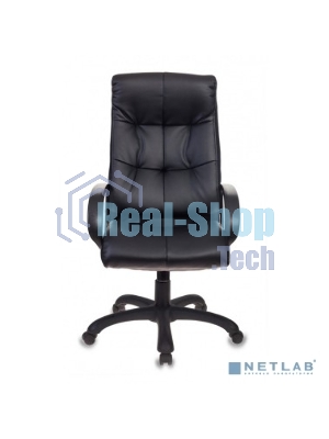Кресло Бюрократ CH-824B/LBLACK черный, экокожа