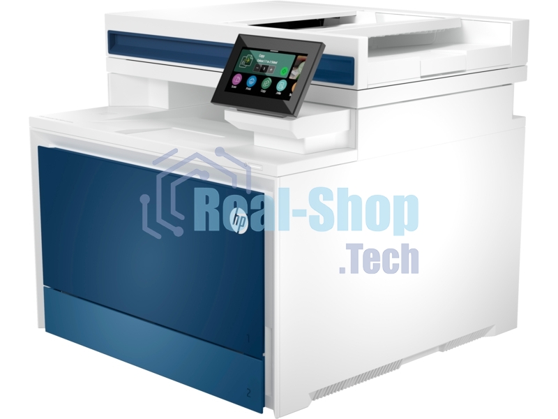МФУ лазерное HP Color LaserJet Pro MFP 4303dw (5HH65A), A4, цветной, печ. 33 стр/мин., скан. до 44 изобр/мин. (ч/б) 35 изобр/мин. (цвет), 600x600 dpi (печать) 1200x1200 dpi (скан.), USB 2.0, Ethernet (RJ-45), Bluetooth