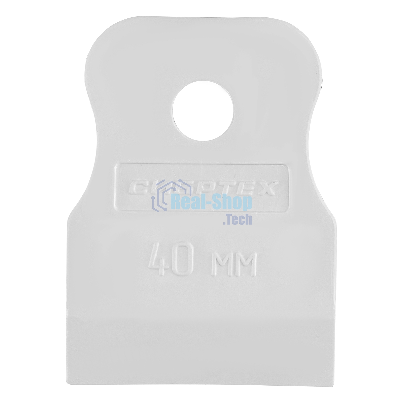 Набор шпателей Sparta 40-60-80 мм, белая резина, 3 шт.