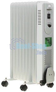 Обогреватель масляный Ballu Comfort BOH/CM-09WDN (9 секций) белый, 2000 Вт, 25 м2, термостат