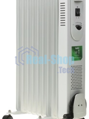 Обогреватель масляный Ballu Comfort BOH/CM-09WDN (9 секций) белый, 2000 Вт, 25 м2, термостат