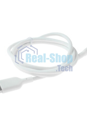 Кабель QUMO, MFI С48, USB-A на Apple 8 pin, силиконовый, 1м, 2,4A, 5V, 12W (белый)