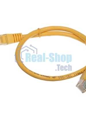 Патч-корд ACD-LPU6Z-5DO Cat.6 UTP 26AWG 4Pair, CU, LSZH, оранжевый, 0,5м