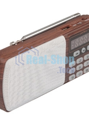 Радиоприемник цифровой PERFEO ЕГЕРЬ FM+ 70-108МГц/ MP3/ питание USB или BL5C/ коричневый (i120-BK)