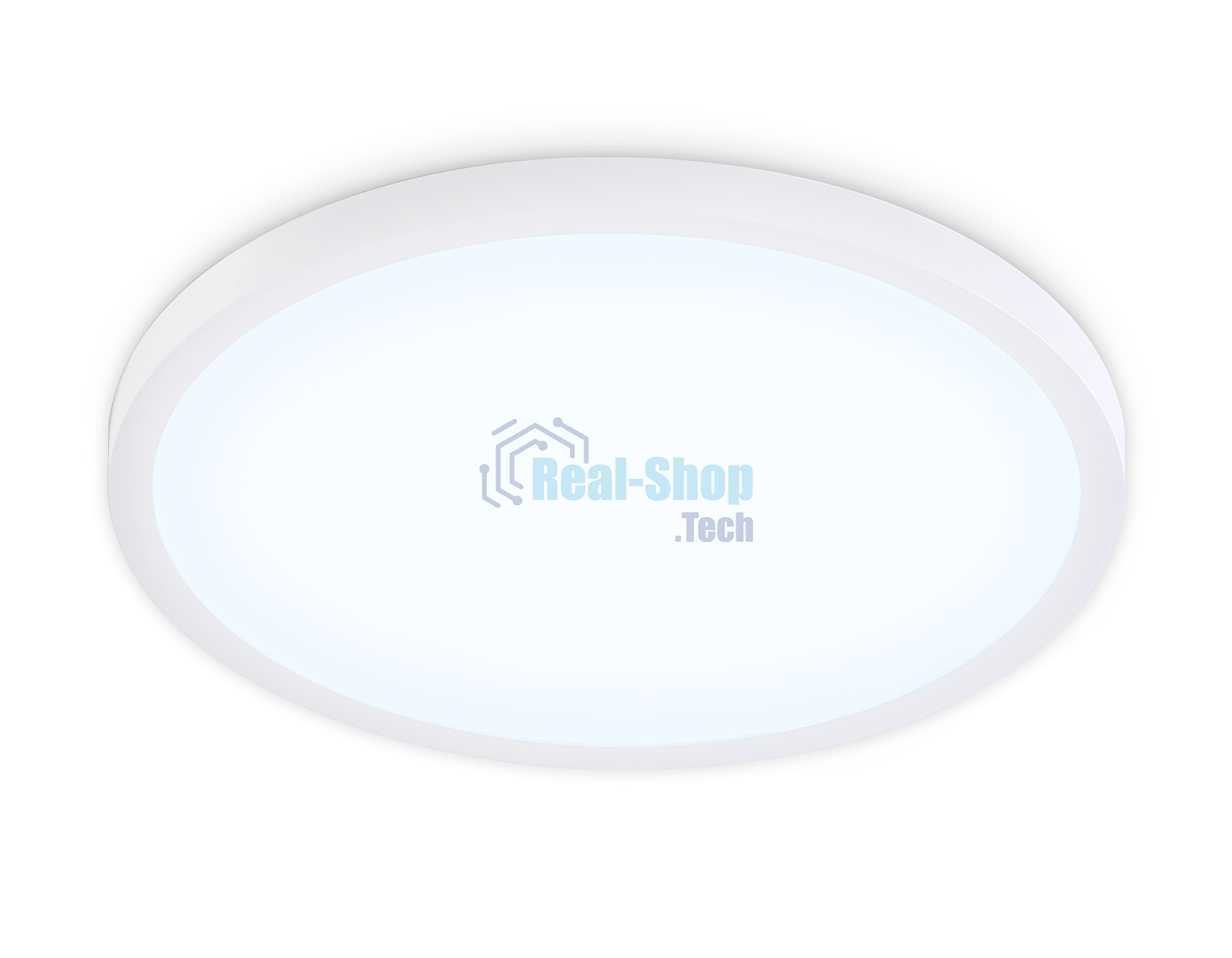 Светильник светодиодный ультратонкий Ambrella light FZ1955 WH белый IP54 26W 5000K D370*15 (Без ПДУ)