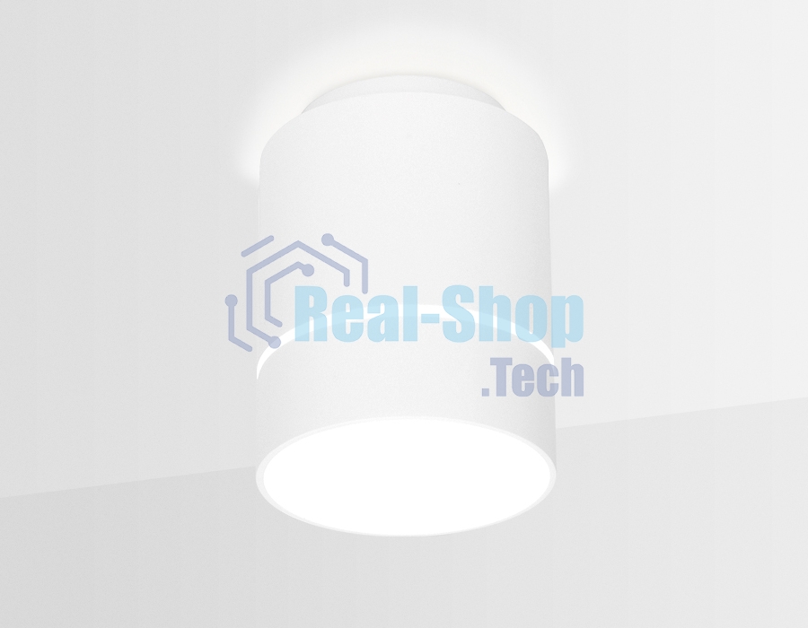 Светильник Ambrella light TN256 WH/S белый/песок LED 4200K 7W D80*135
