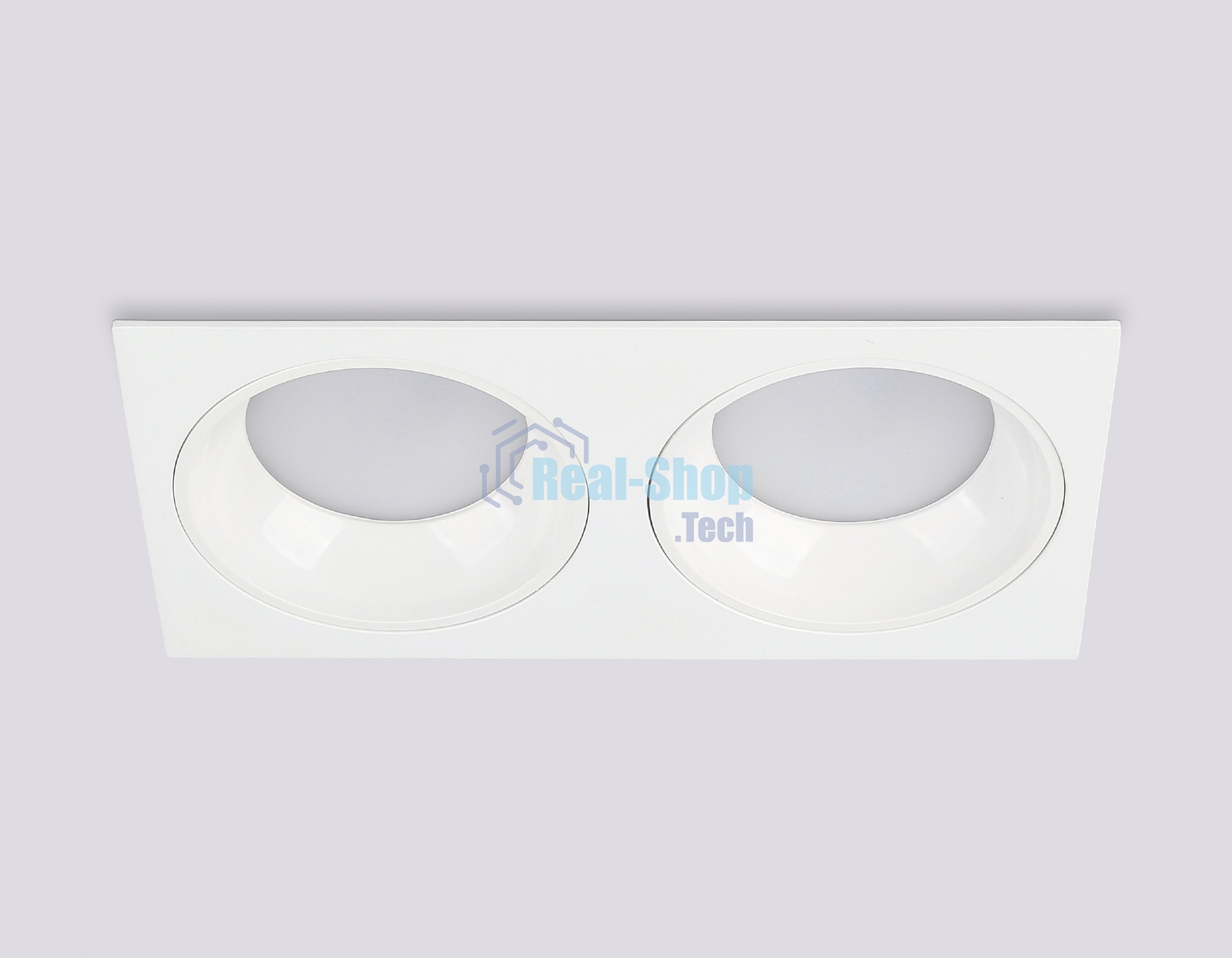 Светильник Ambrella light TN52343/2 SWH/GWH белый песок/белый глянец GX53 max 12W 220*115*25