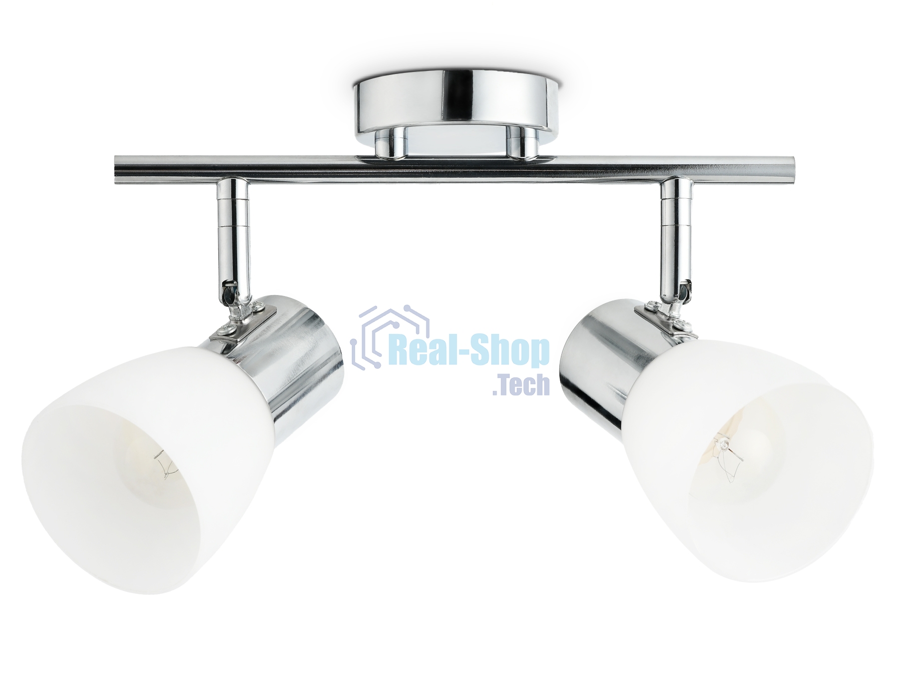 Светильник Ambrella light TR3963/2 CH/FR хром/белый матовый E27*2 max 40W 200*105*200